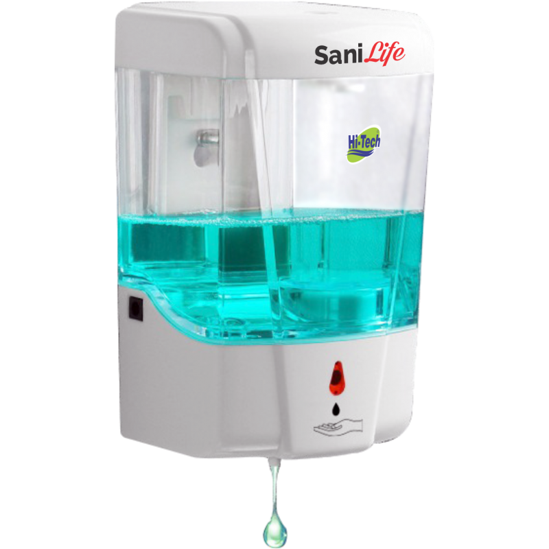 Hi-Tech SaniLife Automatic Hands Soap Liquid Dispenser 700ml